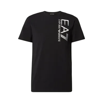 EA7 Emporio Armani EA7 Emporio Armani T-shirt o kroju regular fit z aplikacją z logo