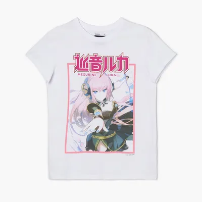 Cropp Biała koszulka Hatsune Miku - Biały