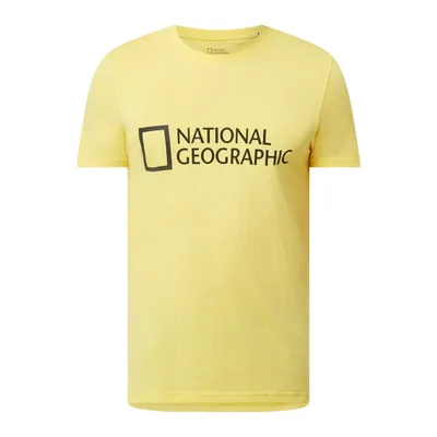 National Geographic National Geographic T-shirt o kroju regular fit z bawełny ekologicznej
