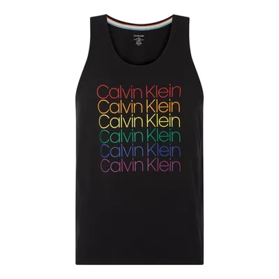 Calvin Klein Calvin Klein Underwear Top z nadrukiem z logo w kolorach tęczy