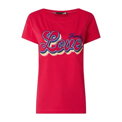 Love Moschino Love Moschino T-shirt z logo