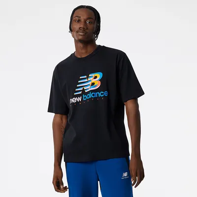 New Balance Koszulka New Balance MT21503BK - czarna