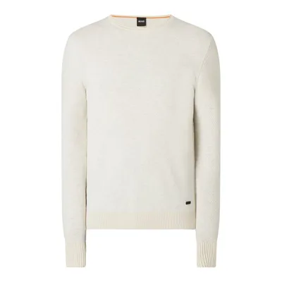 Boss BOSS Casualwear Sweter z bawełny model ‘Komesrlo’