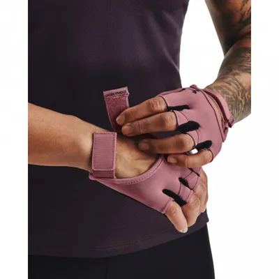Under Armour Damskie rękawiczki treningowe Under Armour UA Women's Training Glove - różowe