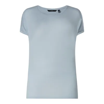 Vero Moda Vero Moda Curve T-shirt PLUS SIZE z ukośnie skrojonymi rękawami model ‘Ava’