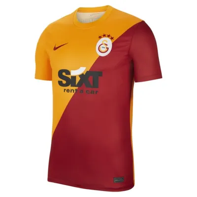 Nike Męska koszulka piłkarska z krótkim rękawem Galatasaray Home - Pomarańczowy