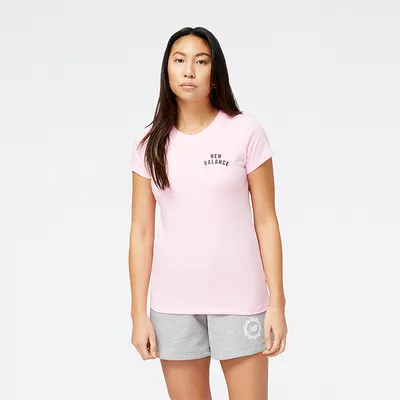 New Balance Koszulka damska New Balance WT31804OTP – różowa