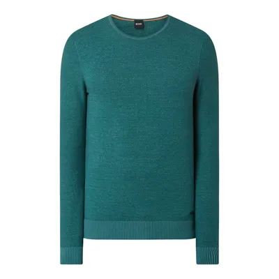 Boss BOSS Casualwear Sweter z bawełny model ‘Komesrlo’