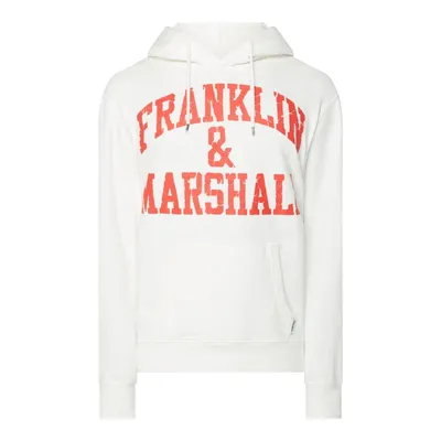 Franklin & Marshall Franklin & Marshall Bluza z kapturem z bawełny