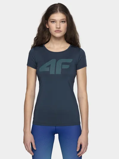 4F Koszulka treningowa slim szybkoschnąca damska
