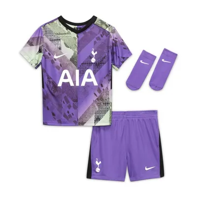 Nike Strój dla niemowląt Tottenham Hotspur 2021/22 (wersja trzecia) - Fiolet