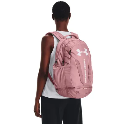 Damski plecak treningowy UNDER ARMOUR Hustle 5.0 Backpack - różowy