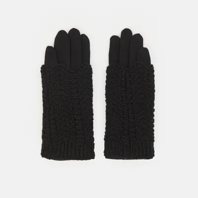 Sinsay Rękawiczki 2 pack - Czarny