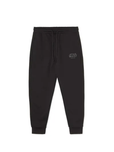 Cropp Czarne dresowe joggery Star Wars