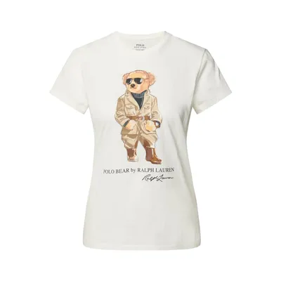 Polo Ralph Lauren Polo Ralph Lauren T-shirt o kroju regular fit z czystej bawełny z nadrukiem z logo