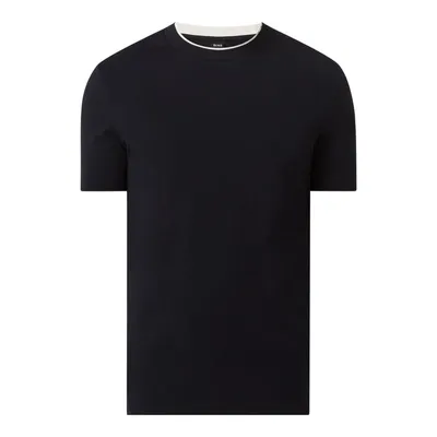 Boss BOSS T-shirt z mieszanki bawełny model ‘Tiburt’