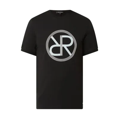 Roy Robson Roy Robson T-shirt o kroju Regular Fit z nadrukiem