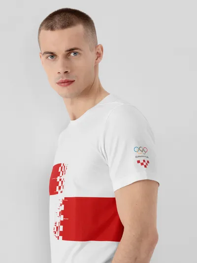 4F Koszulka męska Chorwacja - Tokio 2020