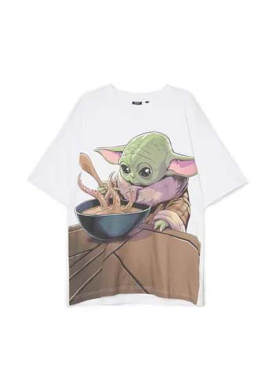 Cropp T-shirt z Baby Yodą