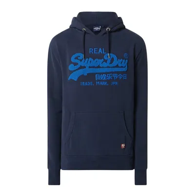 Superdry Superdry Bluza z nadrukiem flokowym z logo