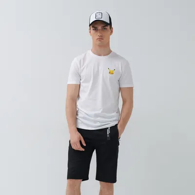 House Koszulka z nadrukiem Pokémon - Biały
