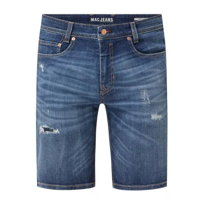 MAC MAC Szorty jeansowe o kroju modern fit z dodatkiem streczu model ‘Arne’