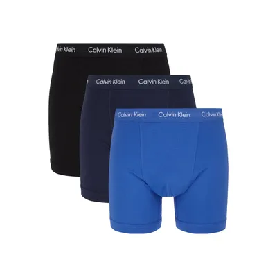 Calvin Klein Underwear Calvin Klein Underwear Bokserki w stylu retro o kroju classic fit w zestawie 3 szt. — długie nogawki