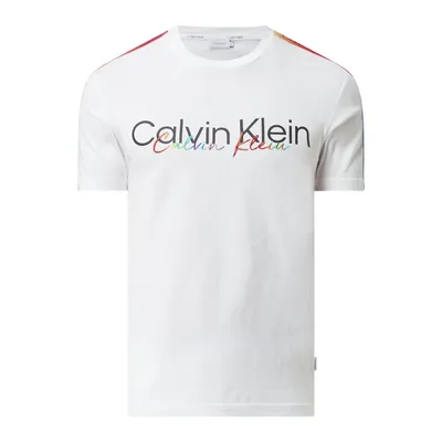 Calvin Klein CK Calvin Klein T-shirt z detalami z logo