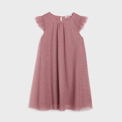 Sukienka tiulowa - Różowy