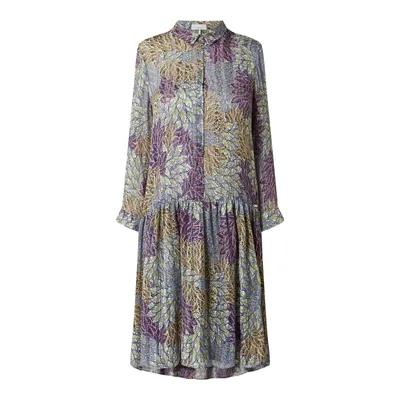 Cinque Cinque Sukienka koszulowa z szyfonu model ‘Cidavoli’