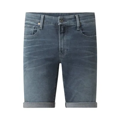 G-Star Raw G-Star Raw Bermudy jeansowe o kroju slim fit z dodatkiem streczu model ‘3301’