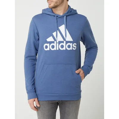 Adidas Performance ADIDAS PERFORMANCE Bluza z kapturem z nadrukiem z logo