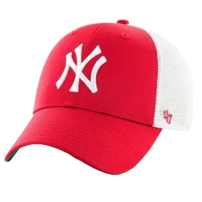 Czapka z daszkiem Unisex 47 Brand MLB New York Yankees Branson Cap B-BRANS17CTP-RD