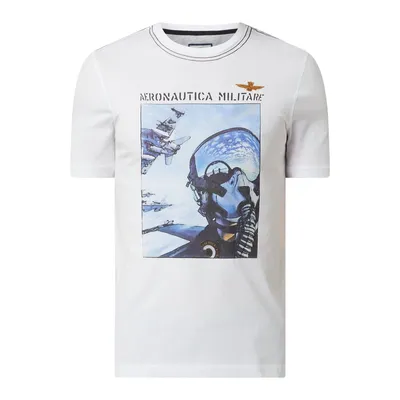 Aeronautica Militare Aeronautica Militare T-shirt z bawełny