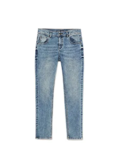 Cropp Niebieskie jeansy skinny