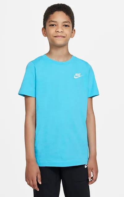 Nike T-shirt dla dużych dzieci Nike Sportswear - Niebieski