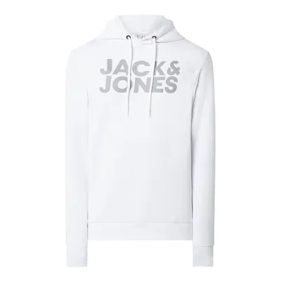 Jack&Jones Jack & Jones Bluza z kapturem i metalicznym logo model ‘Cloudmix’