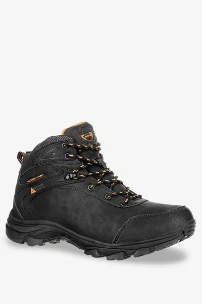 Casu Czarne buty trekkingowe sznurowane badoxx mxc8300-w