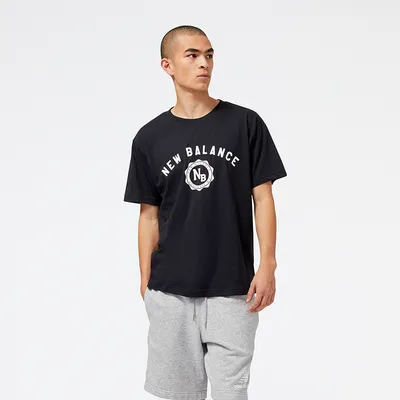 New Balance Koszulka męska New Balance MT31904BK – czarna