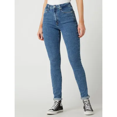 Calvin Klein Jeans Calvin Klein Jeans Jeansy z wysokim stanem o kroju skinny fit z dodatkiem streczu