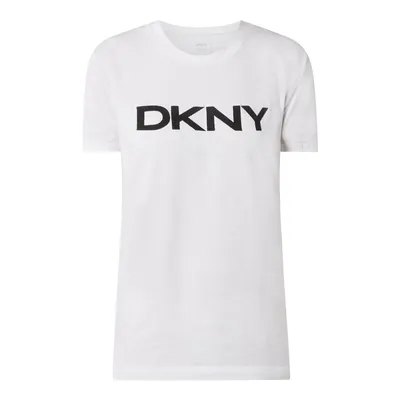 DKNY DKNY T-shirt z bawełny z nadrukiem z logo