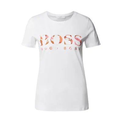 Boss BOSS Casualwear T-shirt z nadrukiem z logo model ‘C_Etiboss1’