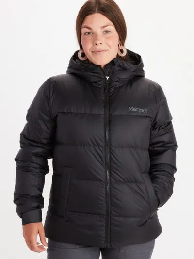 Marmot Damska kurtka puchowa pikowana MARMOT Guides Down Hoody - czarna