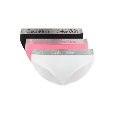 Calvin Klein Underwear Calvin Klein Underwear Figi z paskiem z logo w zestawie 3 szt