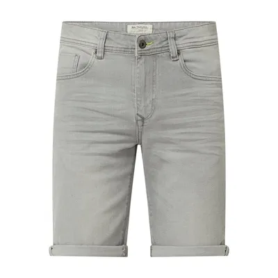 McNeal MCNEAL Szorty jeansowe o kroju slim fit z dodatkiem streczu model ‘Cooper’