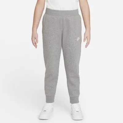 Nike Spodnie dla dużych dzieci (dziewcząt) Nike Sportswear Club Fleece (większe rozmiary) - Szary