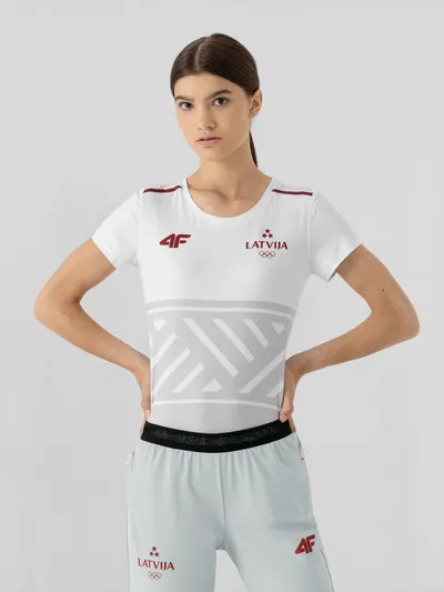 4F Koszulka funkcyjna damska Łotwa - Tokio 2020