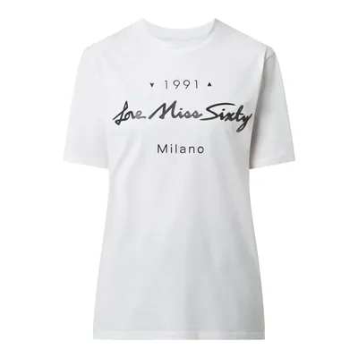 Miss Sixty Miss Sixty T-shirt z nadrukiem z logo