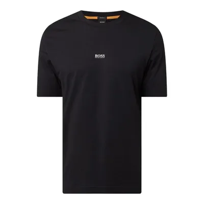 Boss BOSS Casualwear T-shirt o kroju relaxed fit z dodatkiem streczu model ‘Chup’
