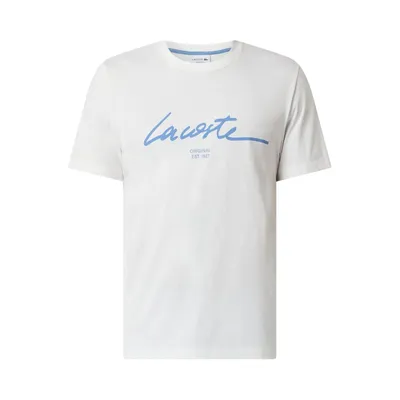 Lacoste Lacoste T-shirt o kroju regular fit z bawełny